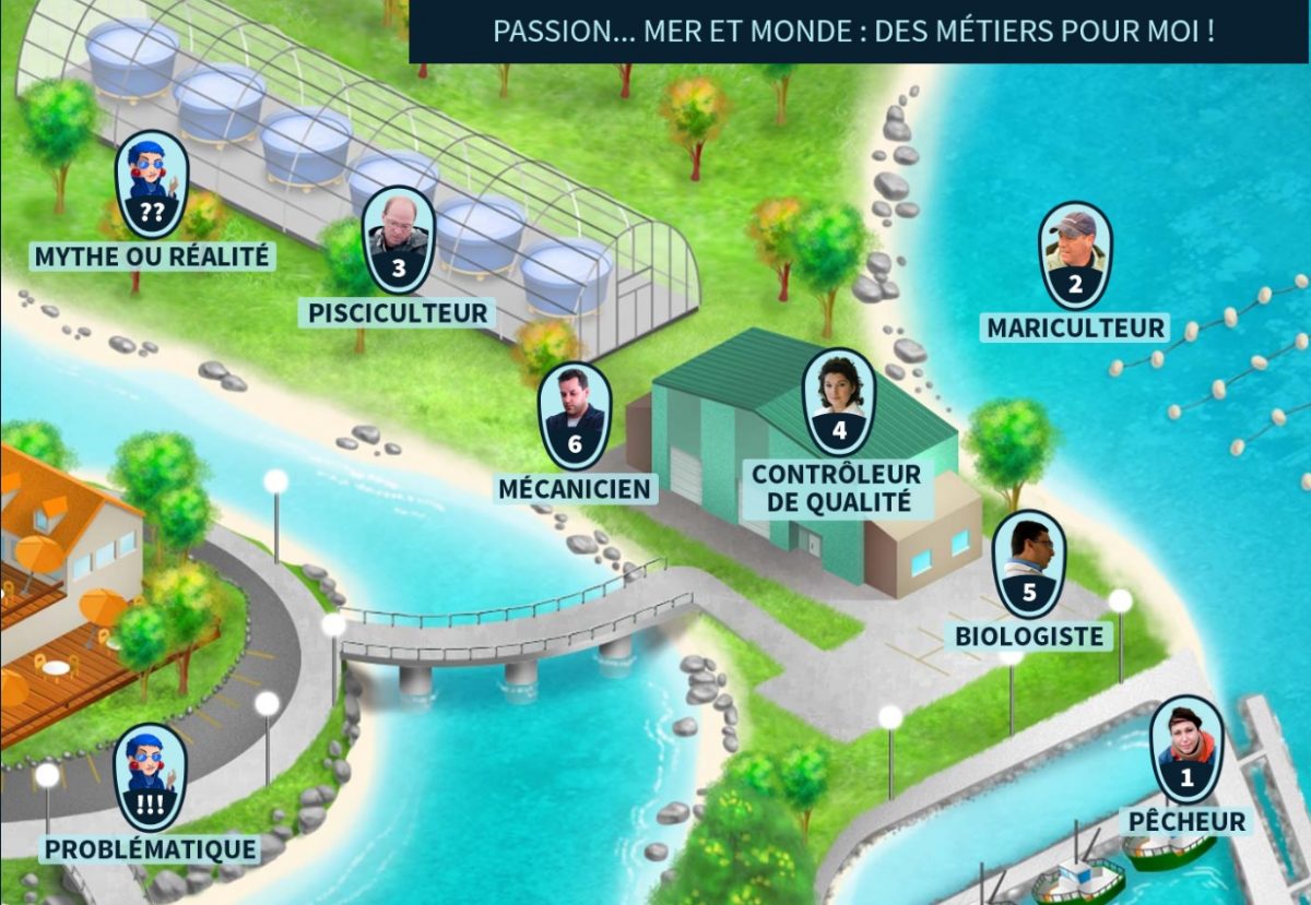 À la découverte des métiers des pêches et de l’aquaculture