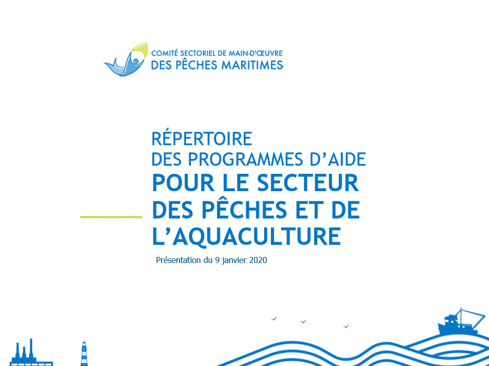 Répertoire des programmes d’aide pour le secteur des pêches et de l’aquaculture